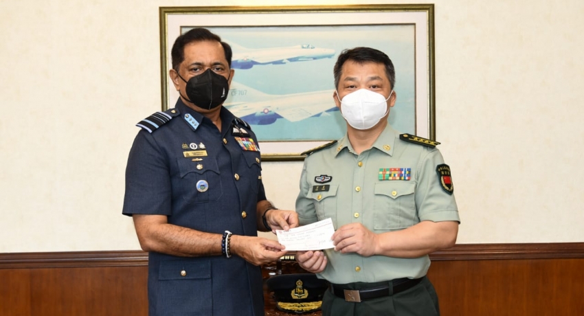 China donates to Air Force Seva Vanitha Unit