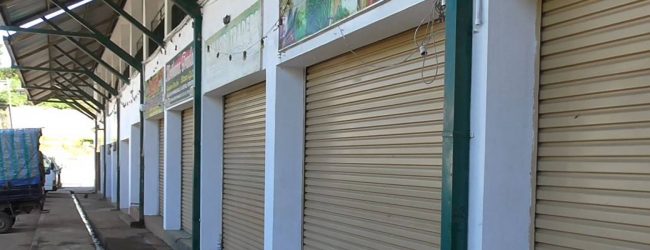 Nuwara Eliya Economic Center closed in support of fertilizer protests