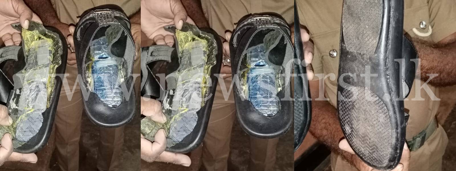 Prisoner attempts to smuggle phones in shoes