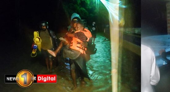 Navy rescues 71 flood victims in Kalpitiya