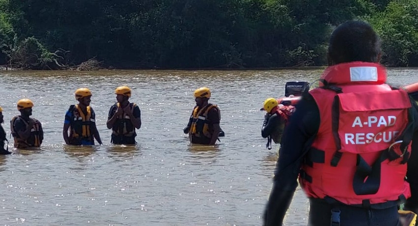 Swift Water Rescue training for rural Mannar Community by #APAD