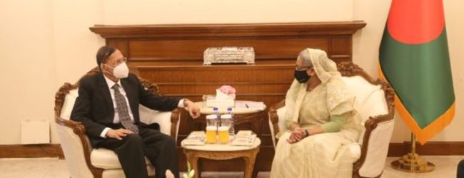 Foreign Minister meets Bangladesh PM