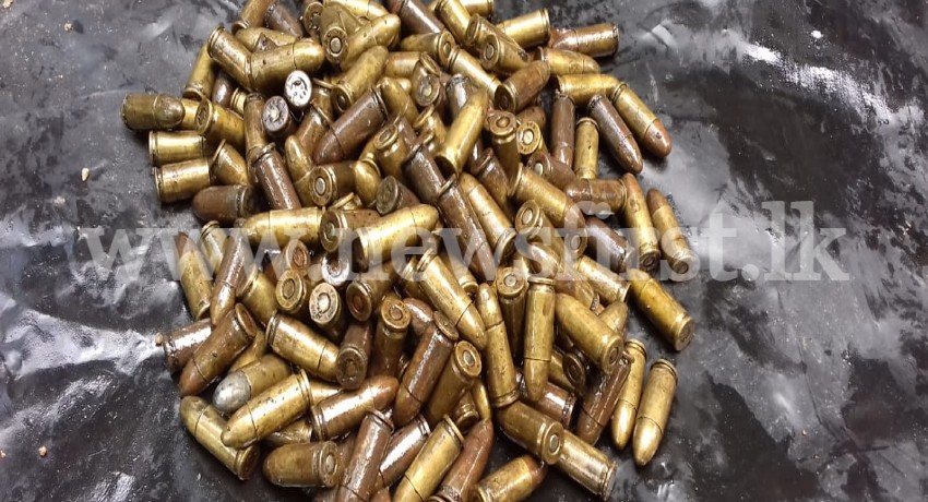 Suspect nabbed with over 300 bullets in Kalutara