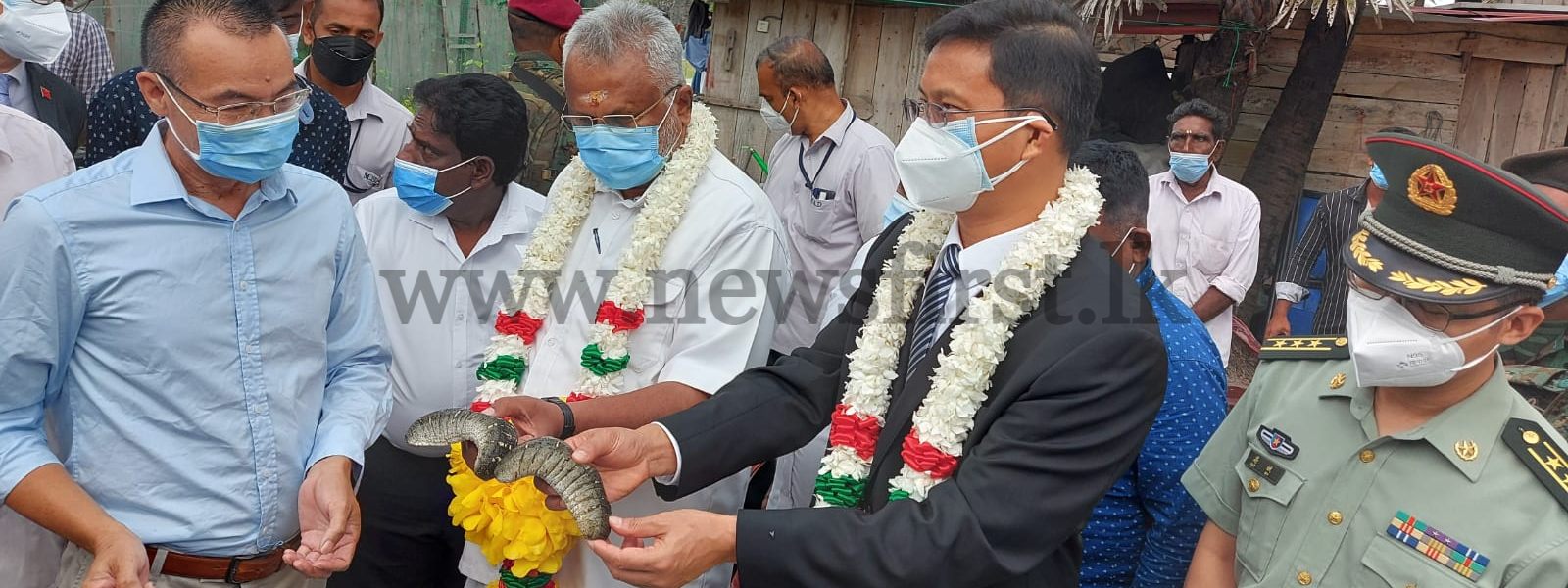 (PICTURES) Chinese Ambassador visits controversial Sea Cucumber Hatchery
