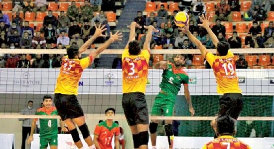 SL win Asian Central Zone Men's Volleyball Cup