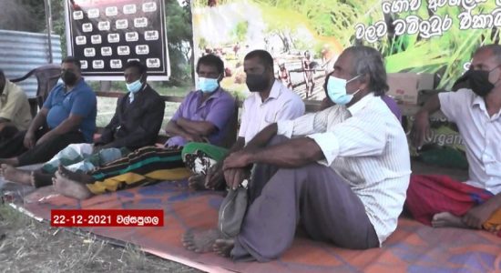 Walsapugala farmers protest continues