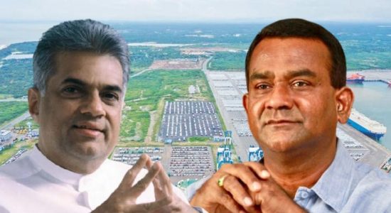 (VIDEO) Hambantota Port leased or sold ? Tissa clashes with Ex-PM Ranil