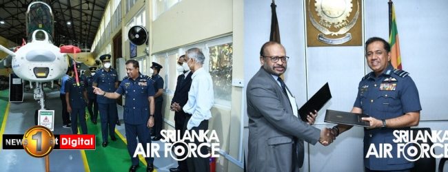 Air Force delivers MiG-27 to Moratuwa University