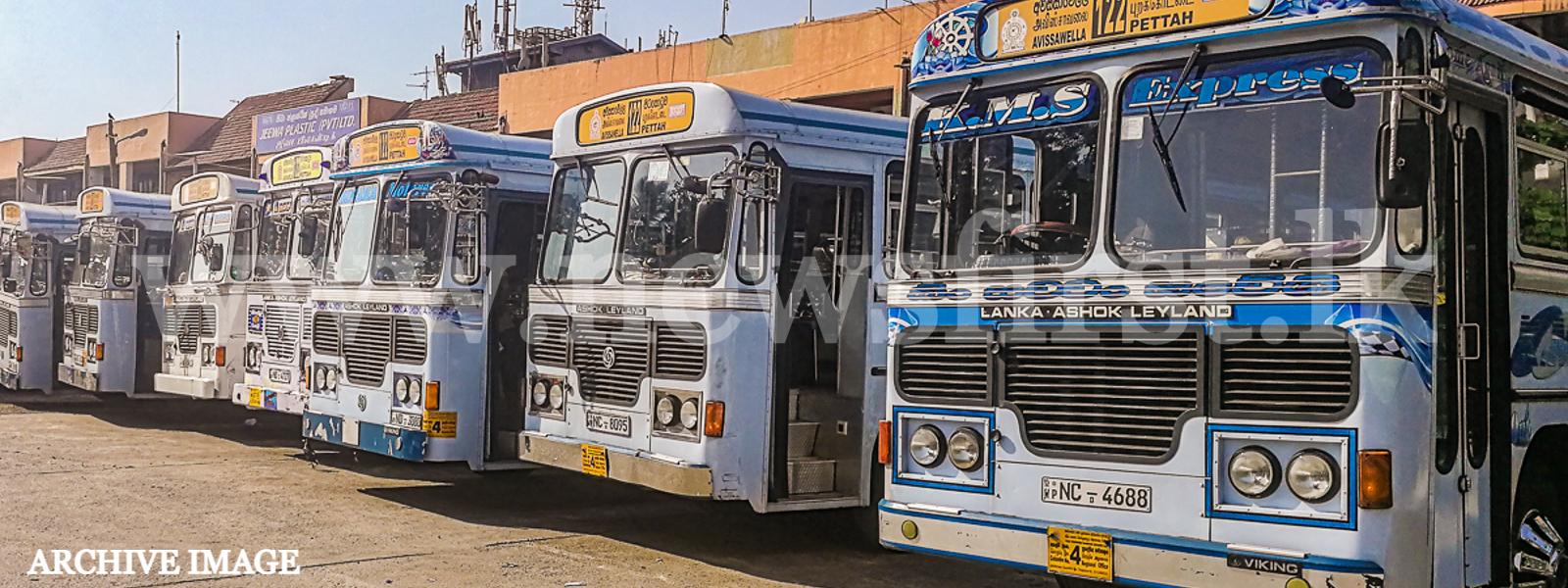 Revised bus fares in effect from Wednesday (05)