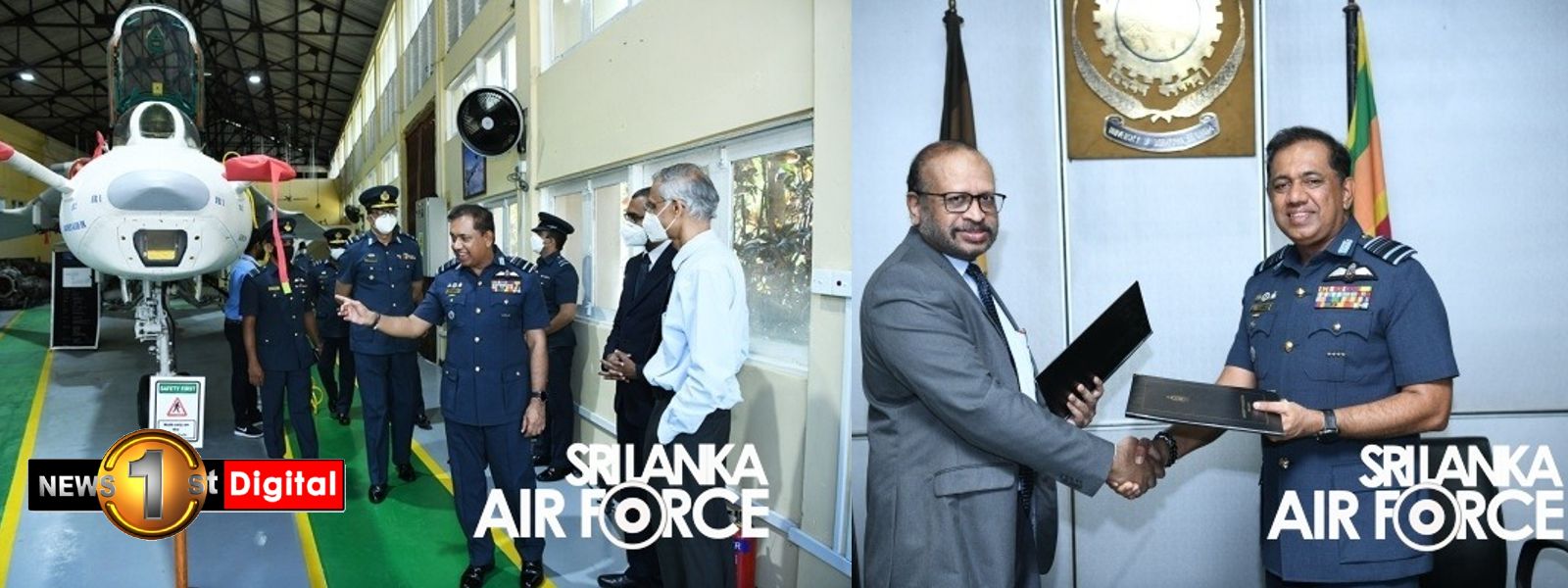 Air Force delivers MiG-27 to Moratuwa University