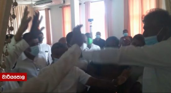 Tense situation at Wariyapola PS with two budget defeats