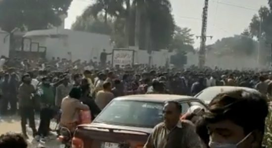 Sialkot Lynching: 235 people arrested, FIR filed against 900 garment factory workers