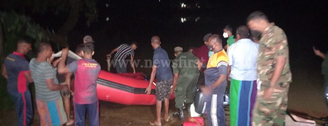 One missing as ferry capsizes in Kalutara, Five people rescued