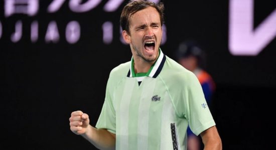 Australian Open quarter-final: Medvedev beats Auger-Aliassime in five-set epic