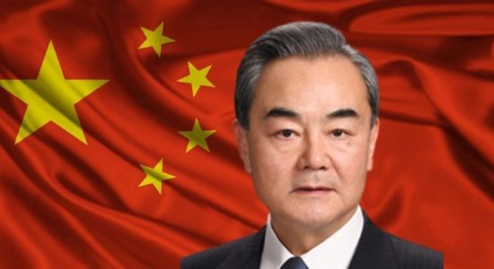 Chinese Foreign Minister Wang in Sri Lanka for two day official visit