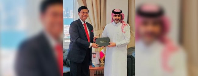 Cabraal meets Qatar Central Bank Chief in Doha