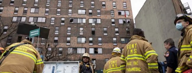 19 dead as blaze breaks out in New York City apartment