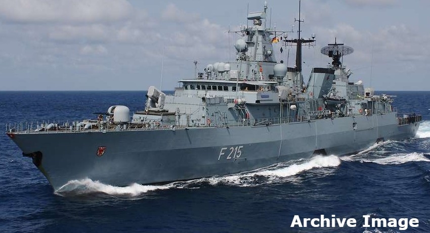 (PICTURES) German Submarine Hunter ‘Bayern’ in Colombo