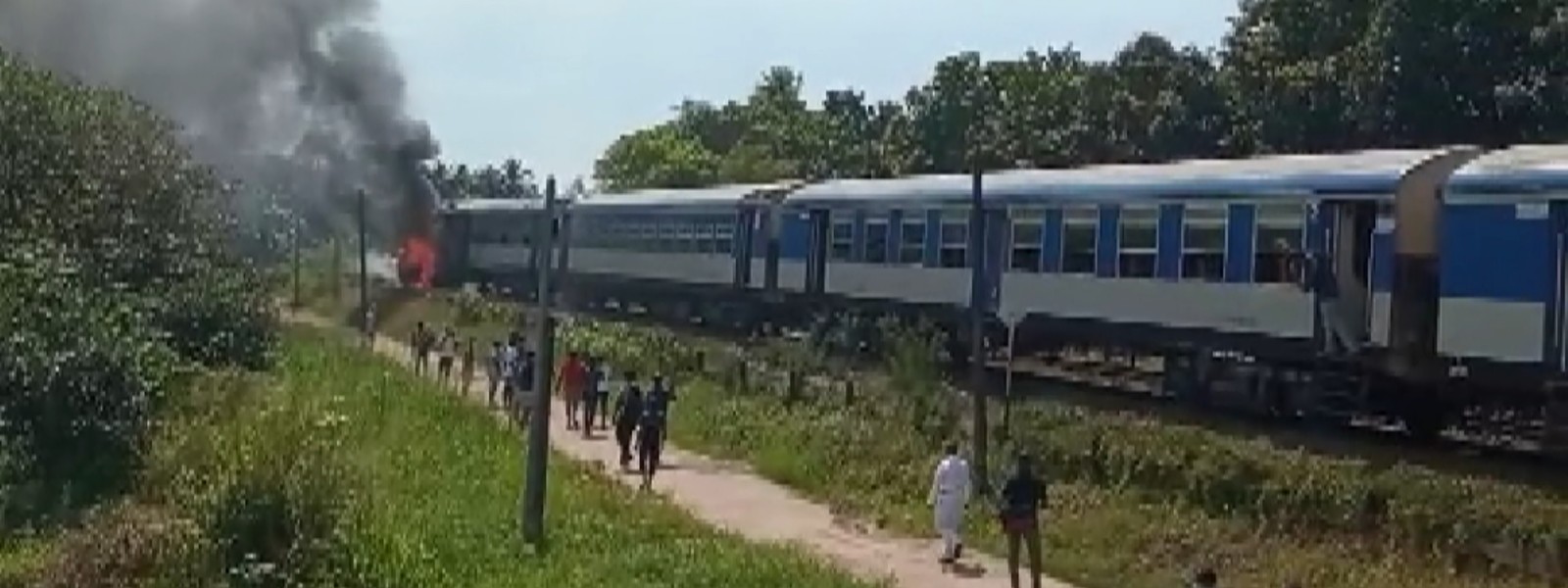 Train collides with car in Wanawasala