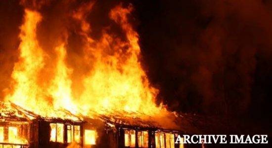 Coir factory fire in Ambalangoda doused