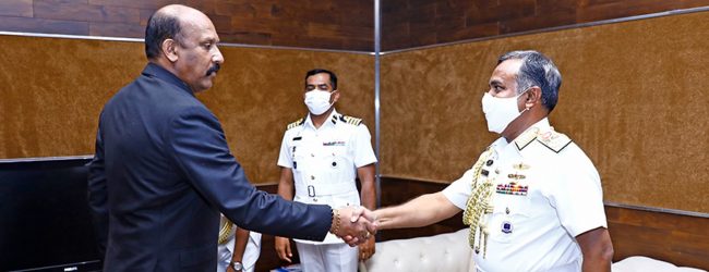Bangladesh Navy Chief meets Defence Secretary