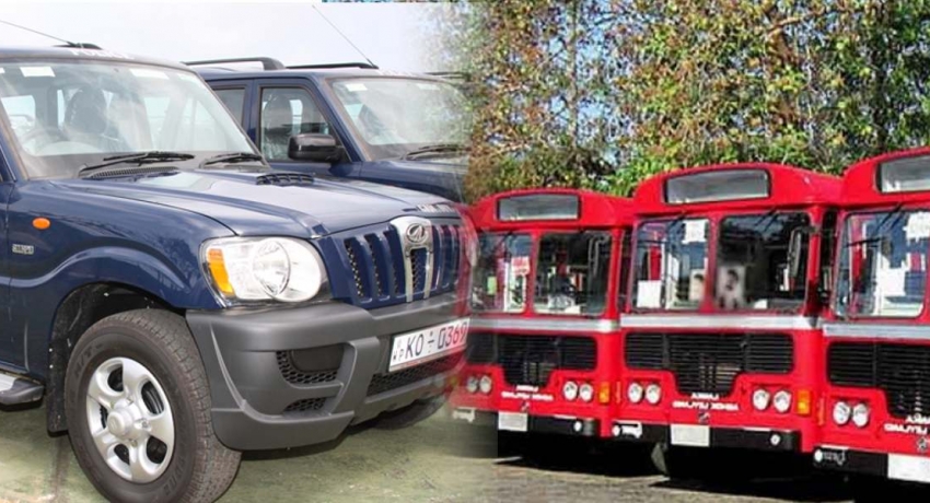 Cabinet approves to buy jeeps for police & buses for SLTB