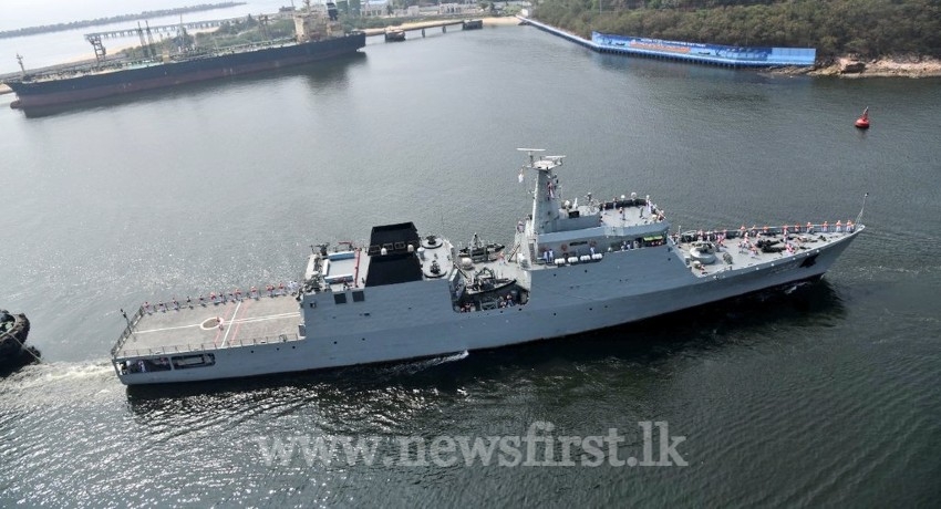 Sri Lanka Navy’s Sayurala in India for largest naval exercise