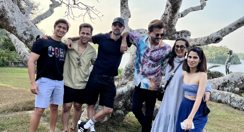 (Pictures) Bollywood Icon Anil Kapoor in Sri Lanka
