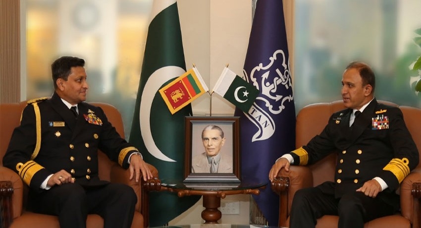Sri Lanka’s Navy Chief lauds Pakistan Navy’s efforts for regional maritime security