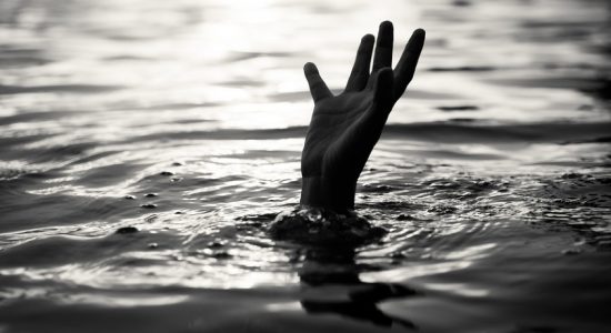 Take precautions when bathing at water sources