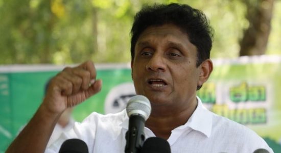 Sajith condemns attack on Chamuditha's residence