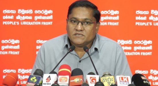 Egg attack on JVP meeting politically motivated