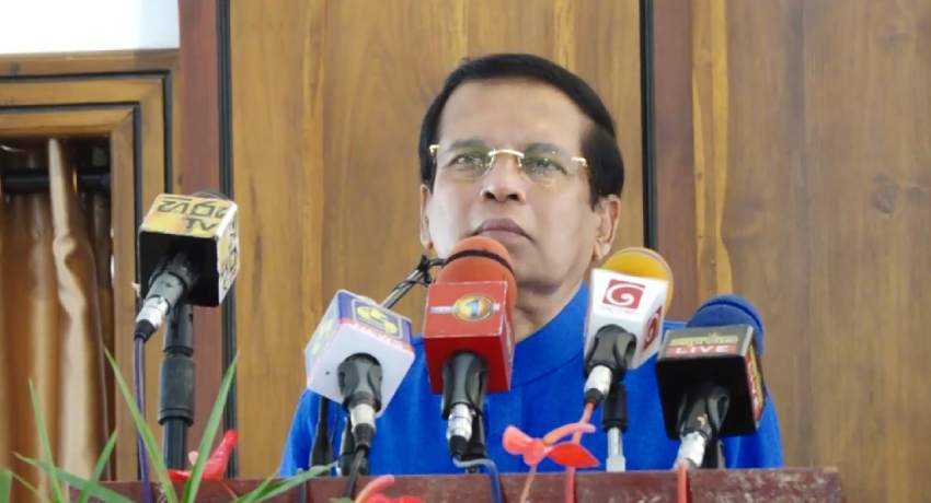 A Government has to accept the demands of people: Sirisena