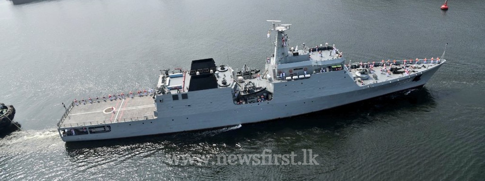 SLNS Sayurala in India for largest naval exercise