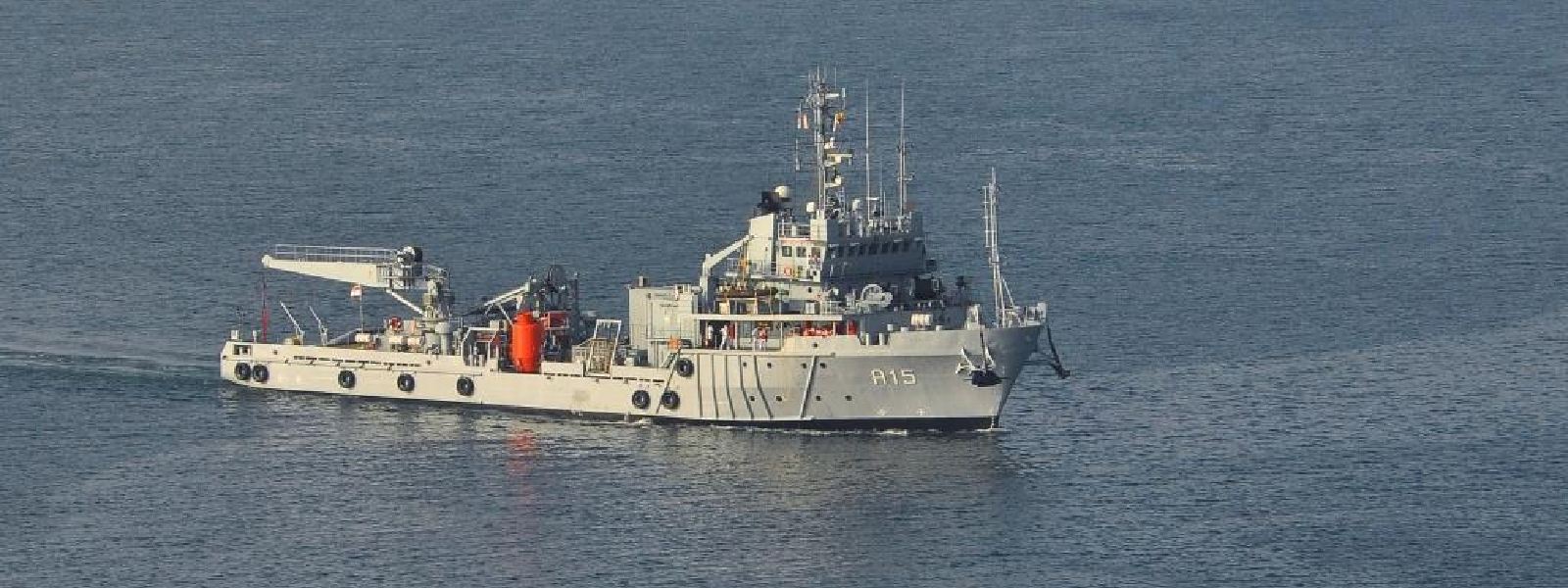 Diving Support Vessel INS Nireekshak arrives at port of Trincomalee