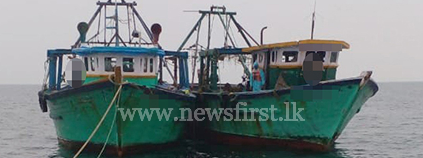 Navy seizes 2 Indian trawlers and detains 12 Indian fishermen for illegally entering Sea of Sri Lanka
