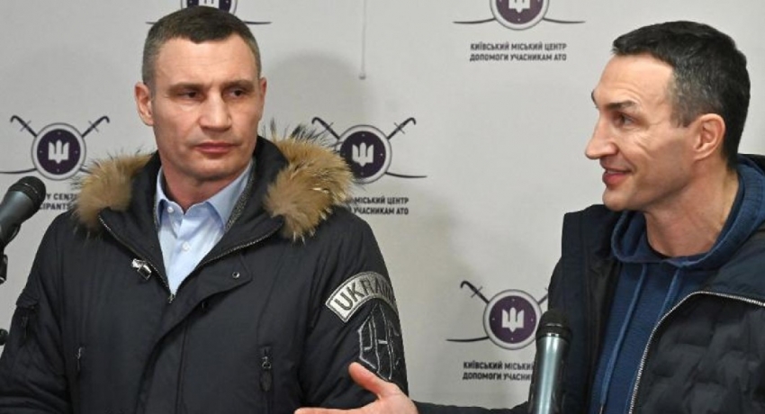 Boxing legends Klitschko Brothers to assist defending Ukraine