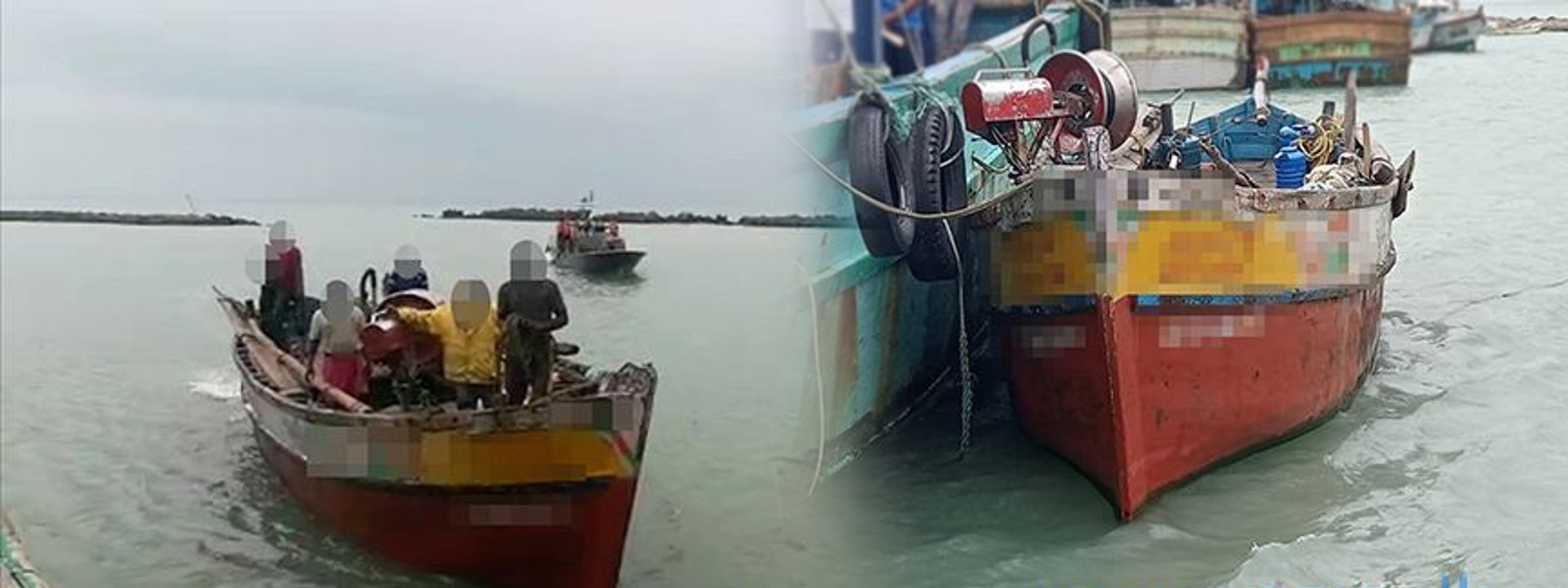 Navy seizes Indian dhow with six fishermen poaching in Lankan waters
