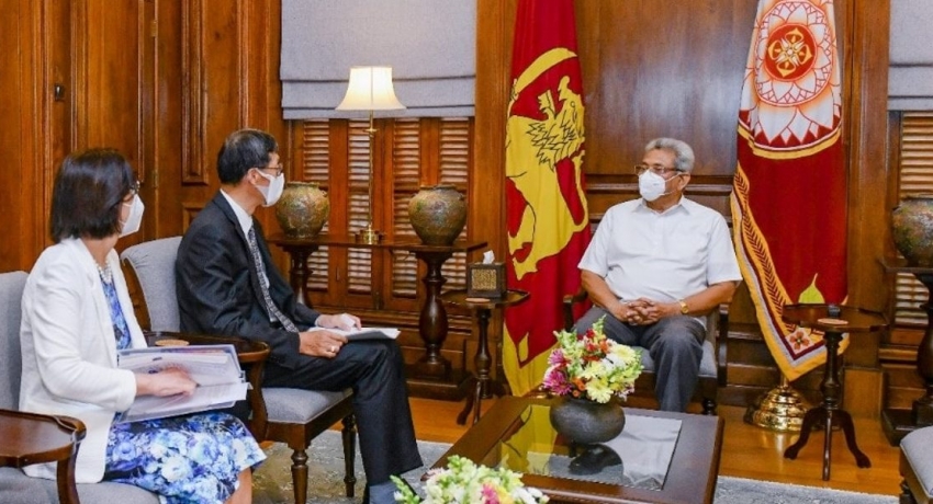 Top IMF delegation meets President