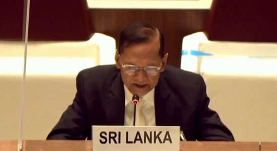 Sri Lanka respects international laws, says G.L. at UNHRC