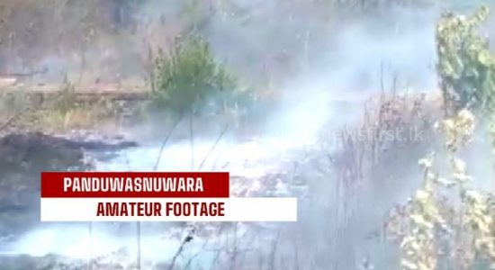 Archaeology Dept probes Panduwasnuwara fire