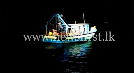 Navy detains Indian trawler for poaching in Sea of Sri Lanka