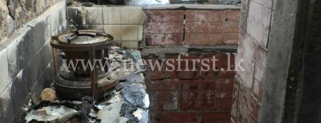 House goes up in flames due to Kerosene cooker leak