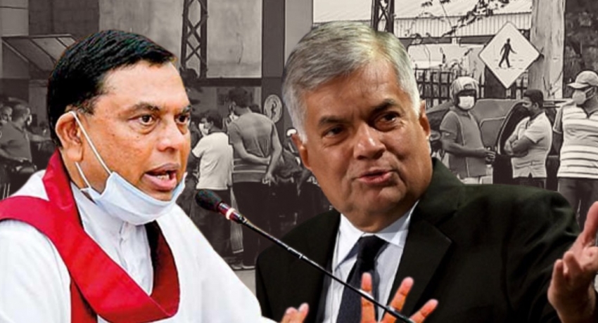 (VIDEO) Ranil & Basil clash over IMF report; Minister admits receiving draft report