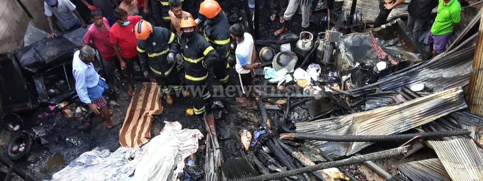 Three dead in Katugastota Fire; Cause for fire & deaths remain unknown
