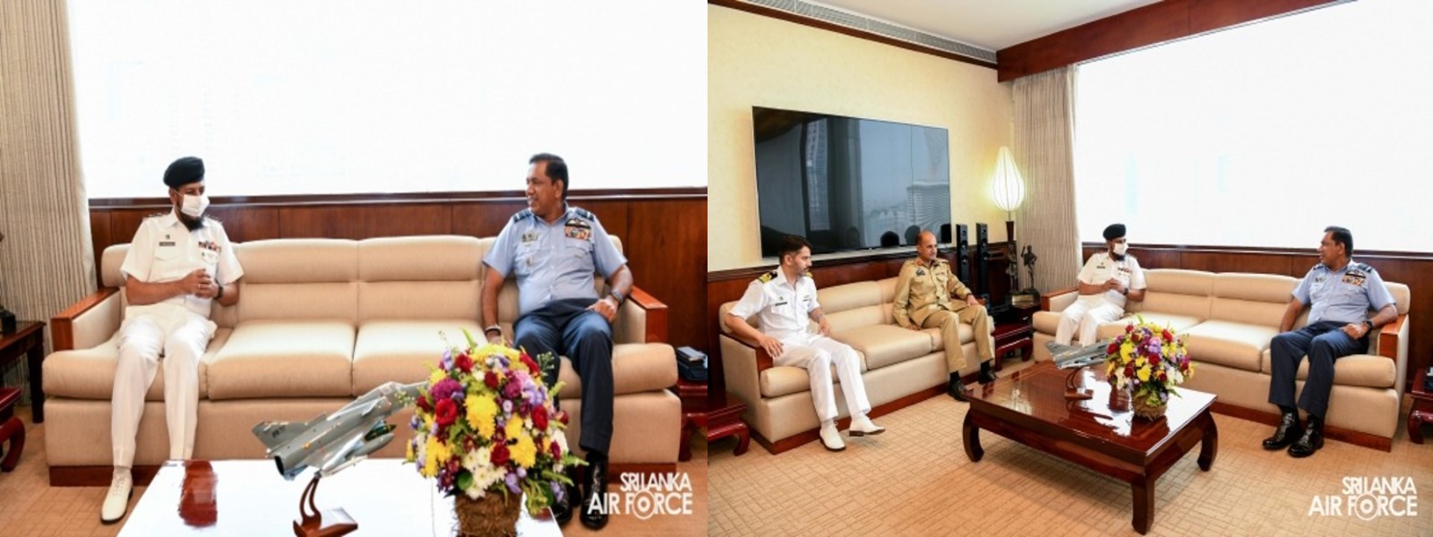 Pakistan Navy Staff delegation visits SLAF