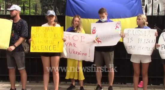 Ukrainians in Sri Lanka call for local support