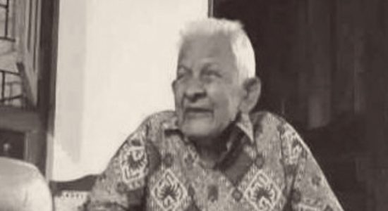Veteran actor Berty Goonetileke no more