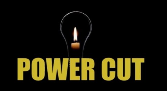 Power Cuts announced for Sunday (13)
