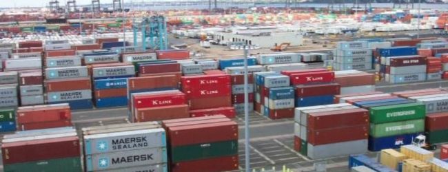 1,000 containers with essentials at port